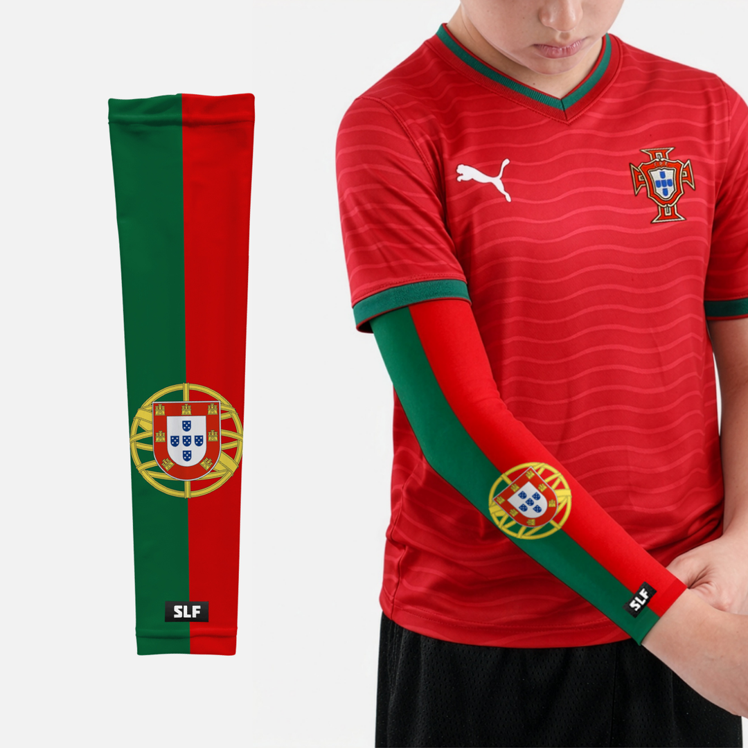 Portugal Flag Kids Arm Sleeve