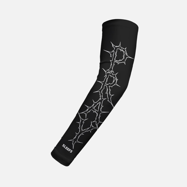 Pray Thorns Black Kids Arm Sleeve