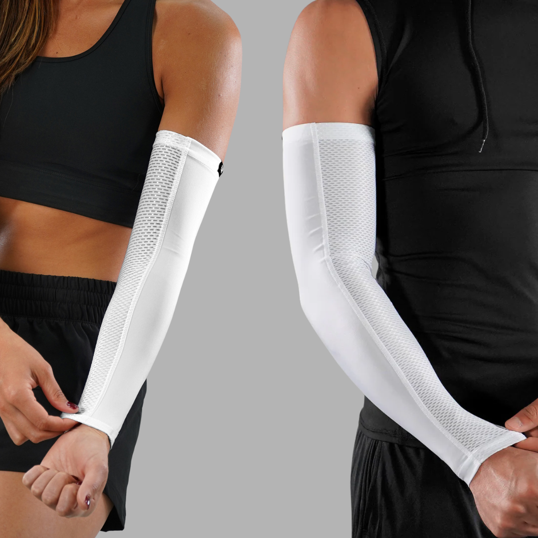 White Pro Arm Sleeve