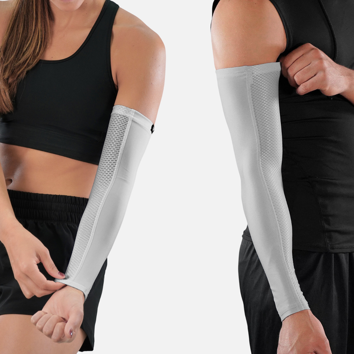 Hue Light Gray Pro Arm Sleeve