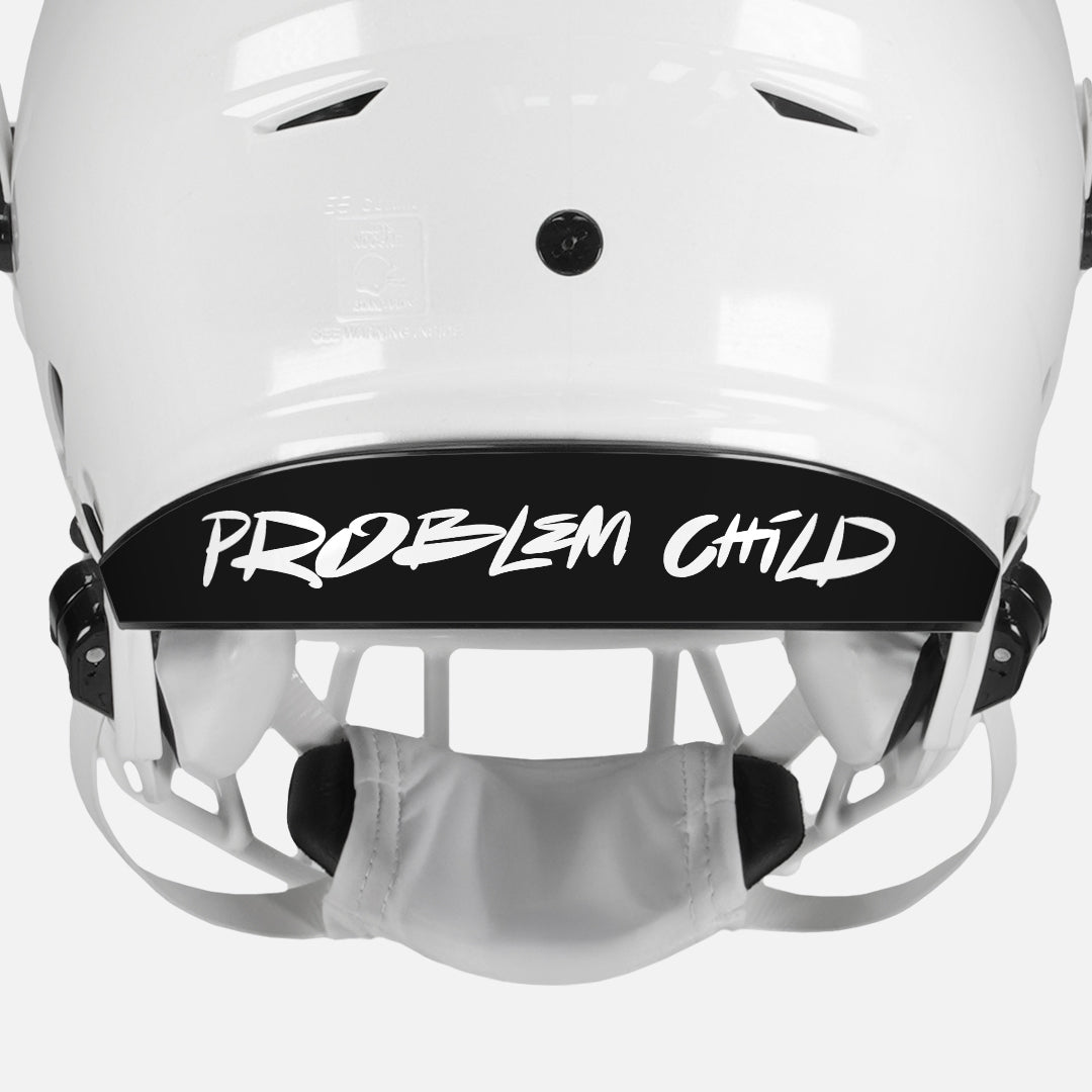 Problem child Riddell Speedflex Front and Back Bumper Sticker Kit
