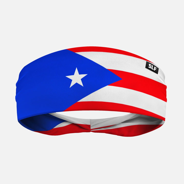 Puerto Rico Flag Headband
