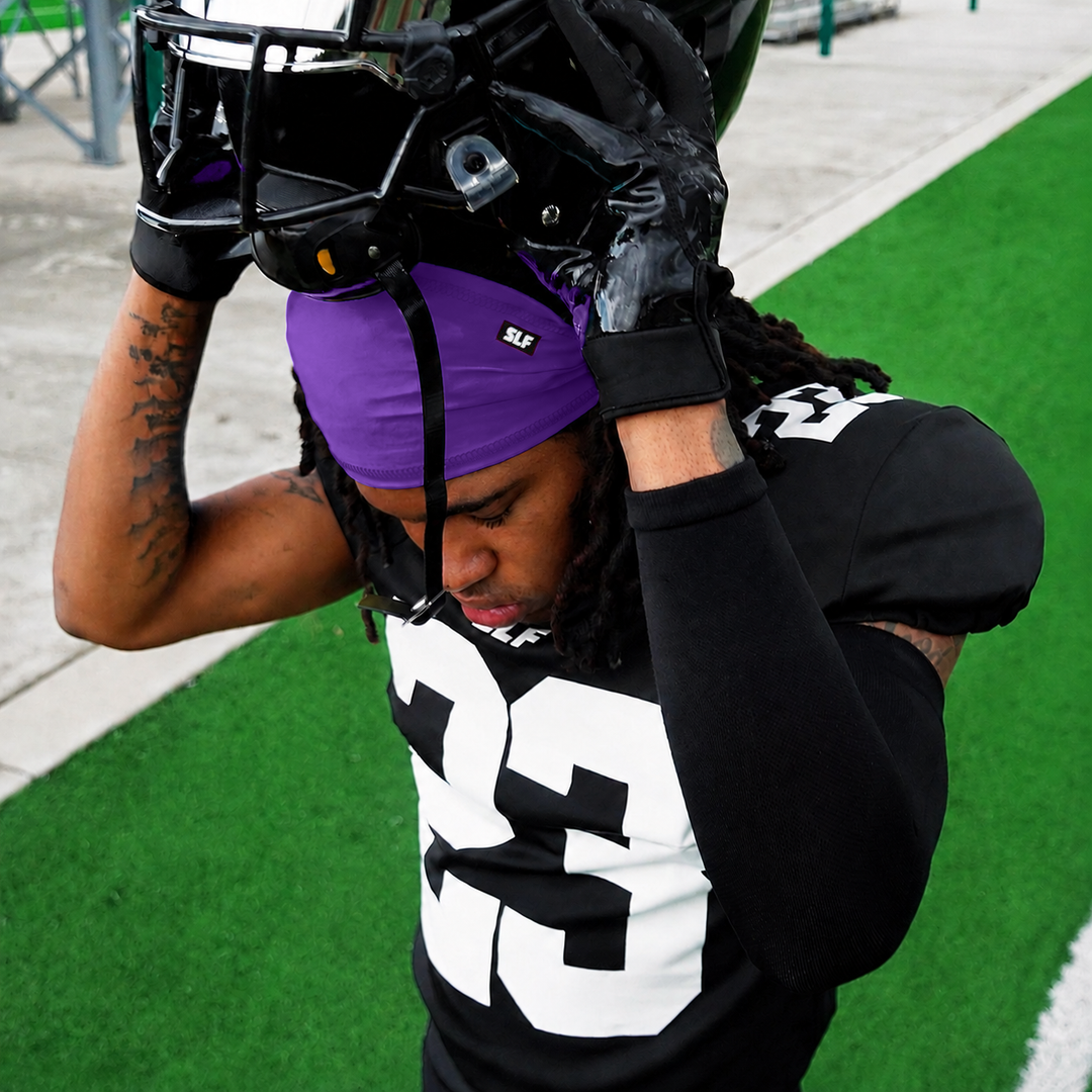 Hue Purple Skull Wrap