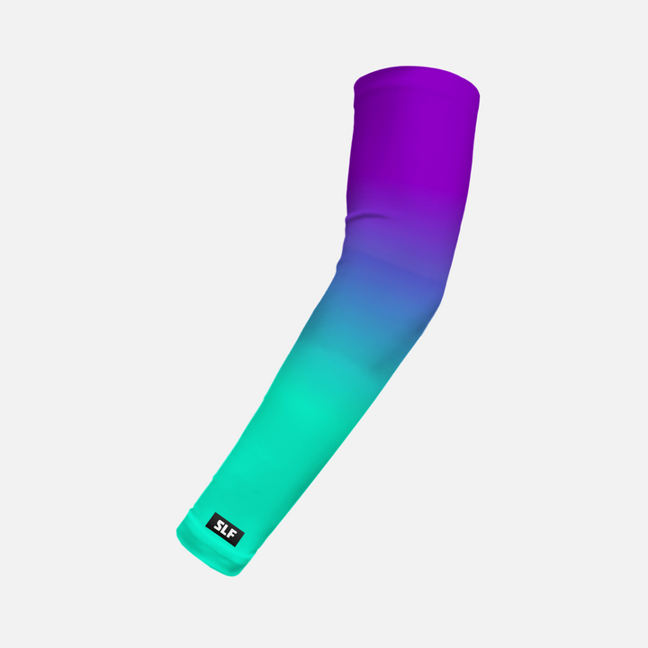 Purple Mint Ice Pop Kids Arm Sleeve