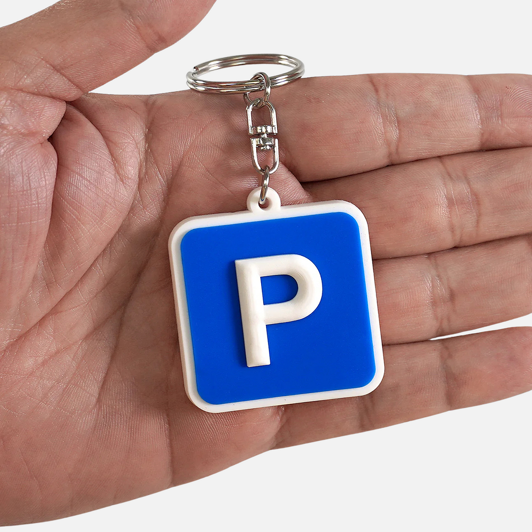 Push Positive Keychain