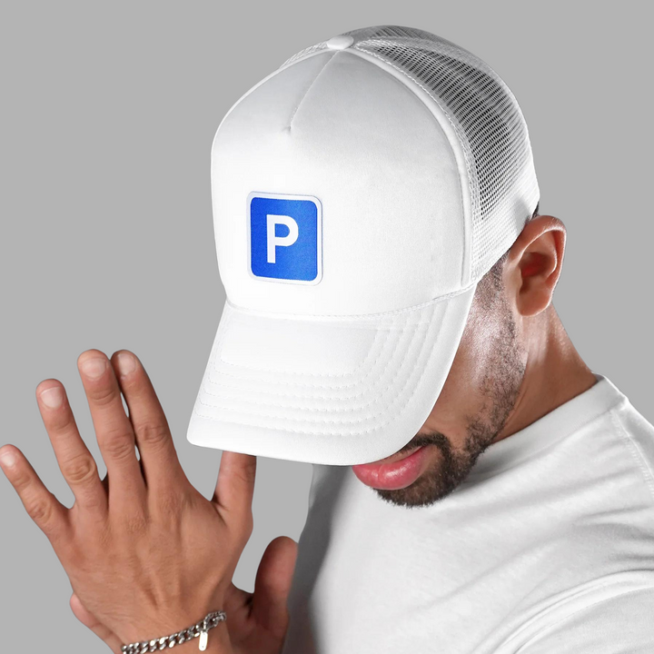 Push Positive White Trucker Hat