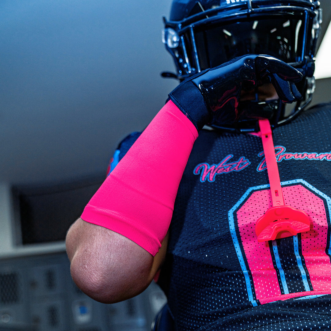 Hue Pink Seamless Forearm Sleeve