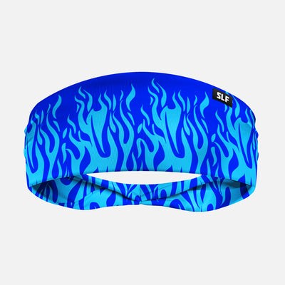 Raging Fire Blue Headband