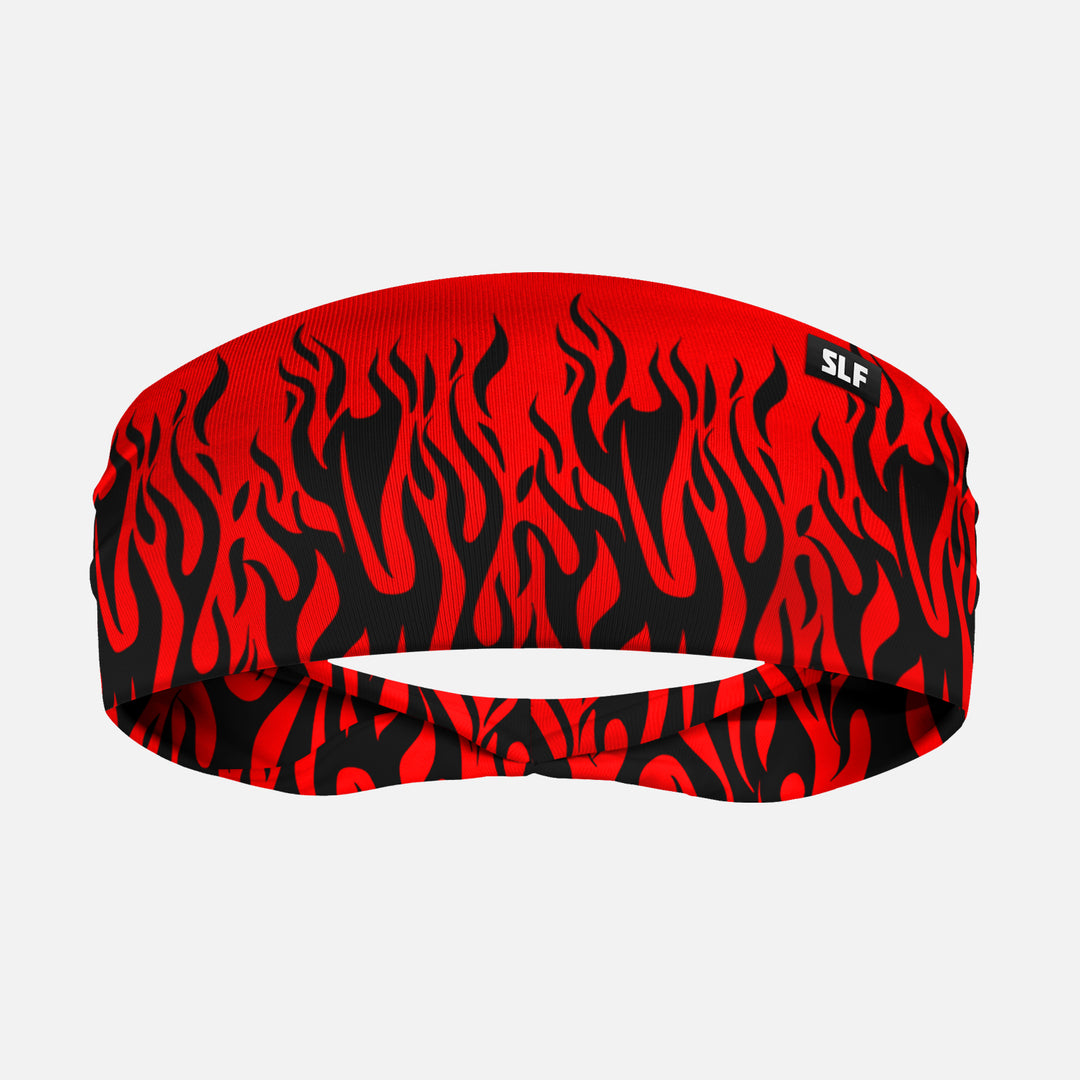 Raging Fire Red Headband