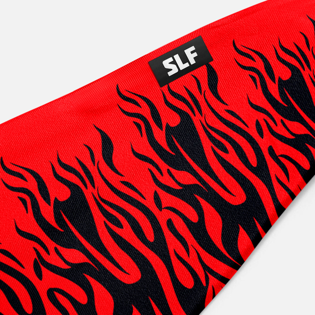 Raging Fire Red Headband