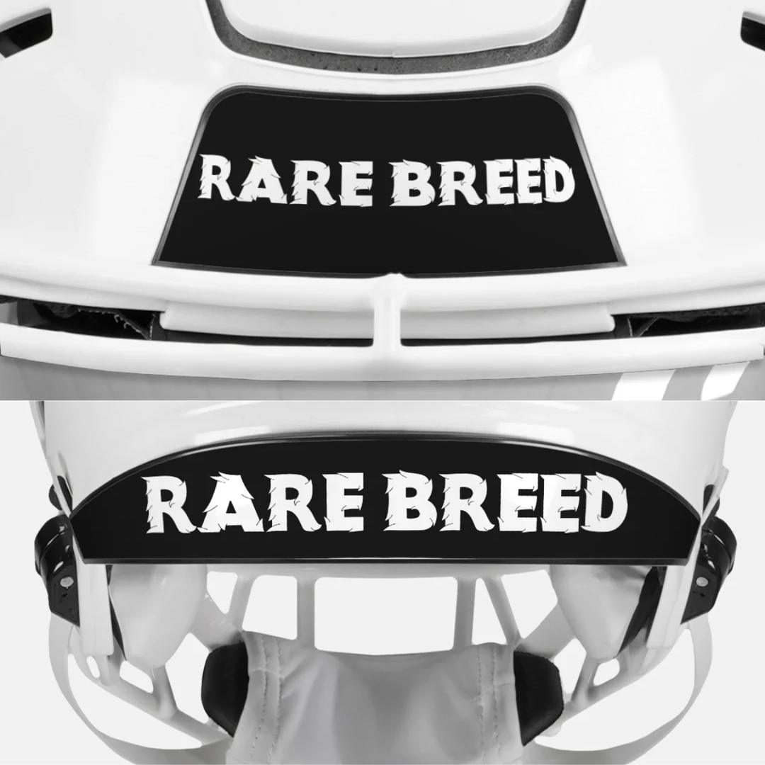 Rare breed Riddell Speedflex Front and Back Bumper Sticker Kit