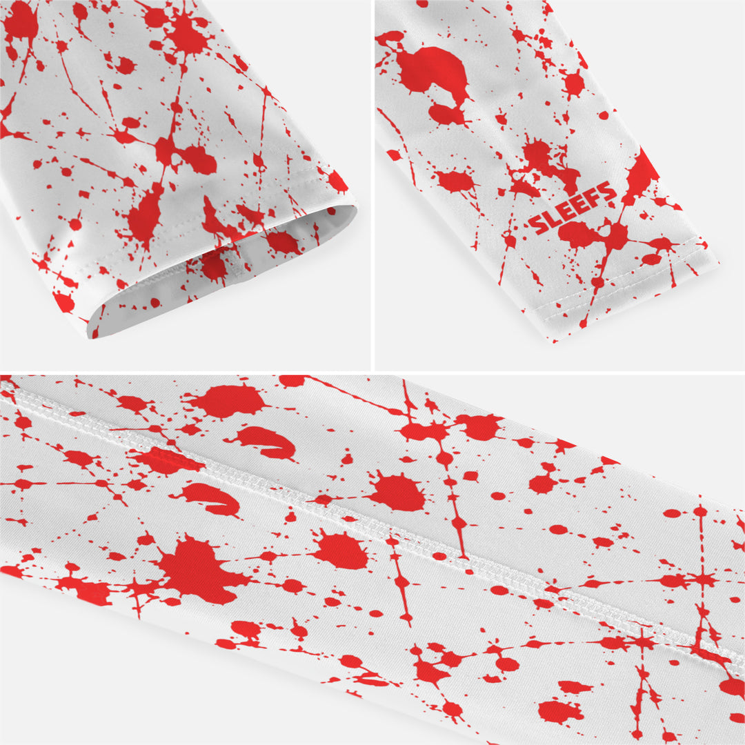 Red Burst Kids Arm Sleeve