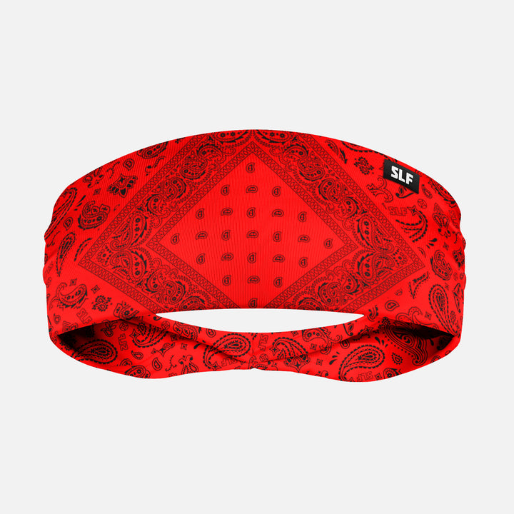 Red Classic Bandana Headband