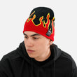 Digital Fire Beanie