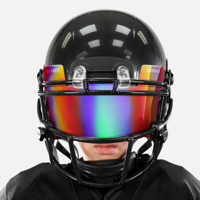 Red Green Bifrost Rainbow Helmet Eye-Shield Visor for Kids
