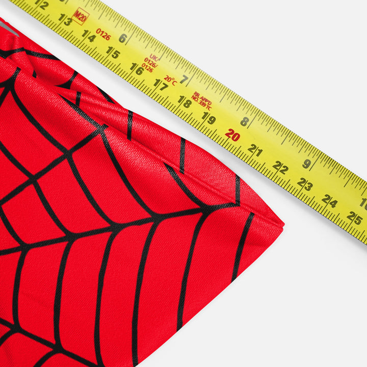 Red Web Pattern Headband