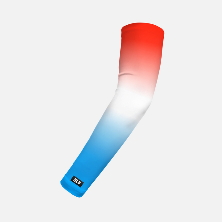Red White Blue Ice Pop Kids Arm Sleeve