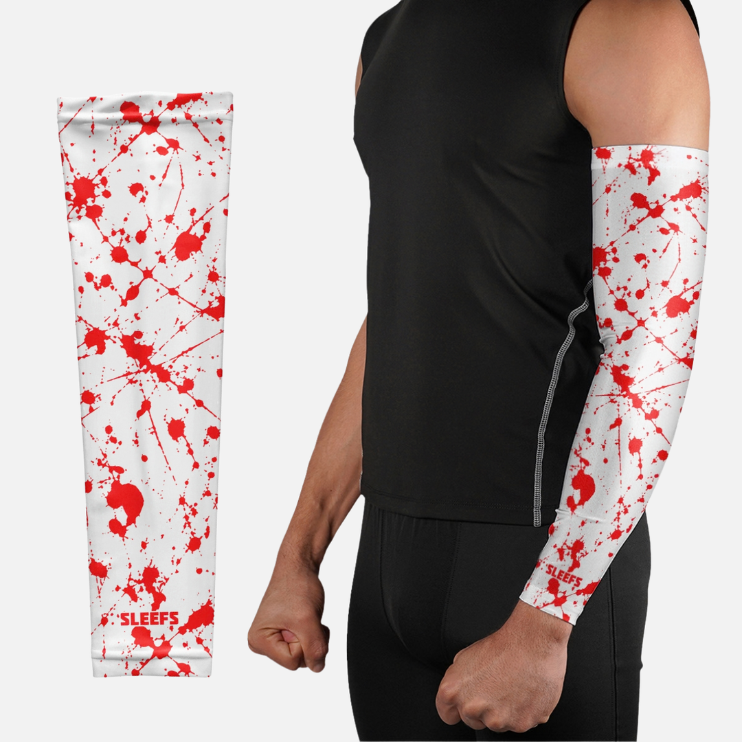 Red Burst Arm Sleeve