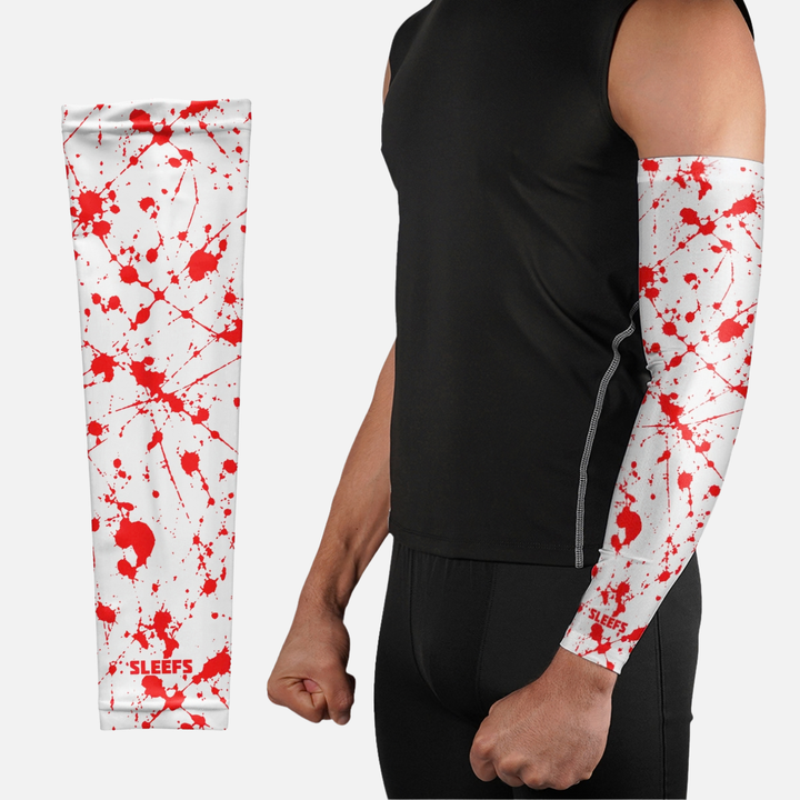 Red Burst Arm Sleeve