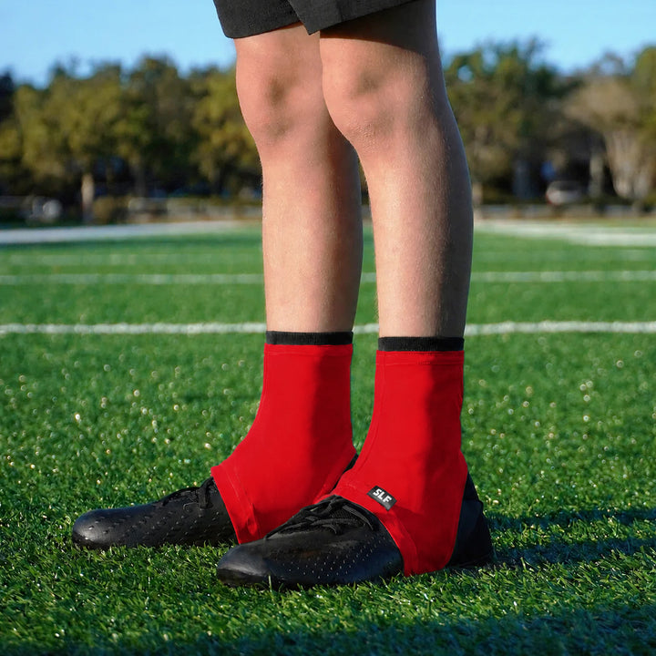 Hue Red Kids Spats / Cleat Covers