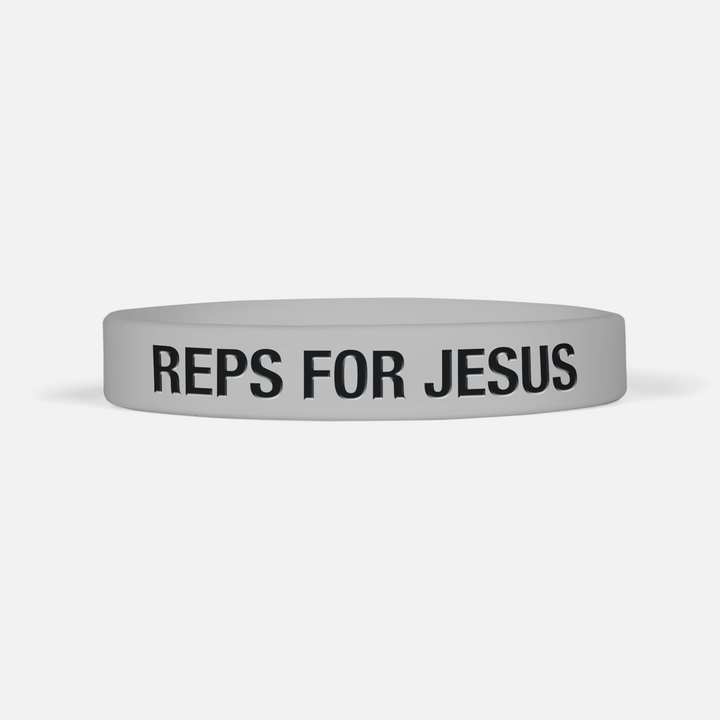 Reps For Jesus Motivational Wristband