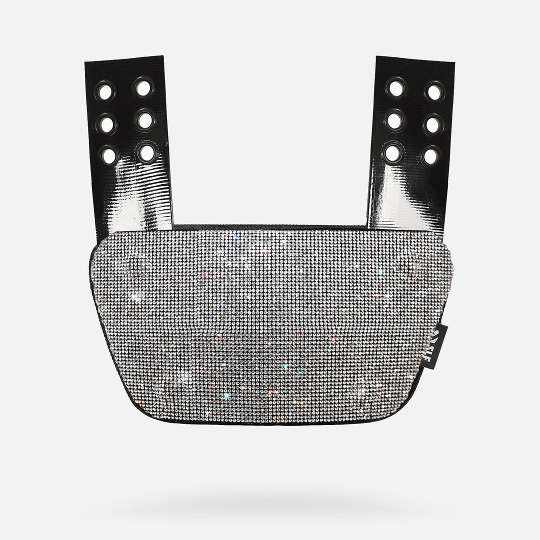 Bedazzled Bling Football Back Plate