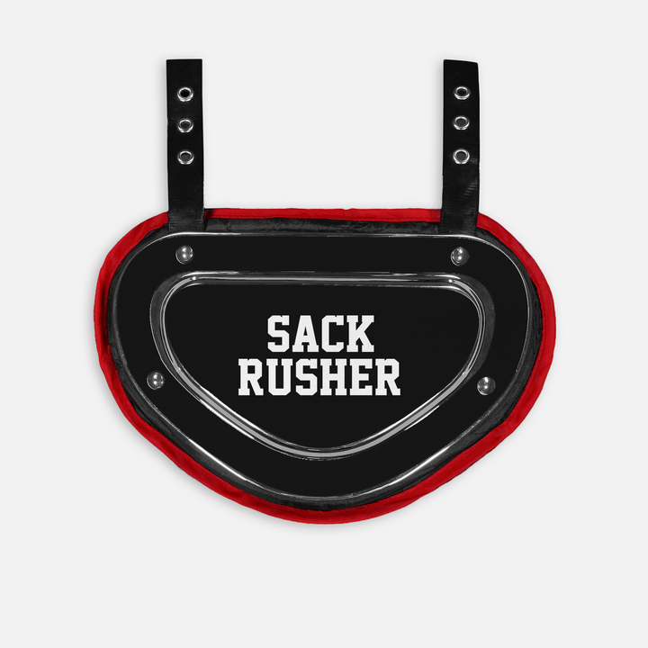 Sack Rusher Sticker for Backplate
