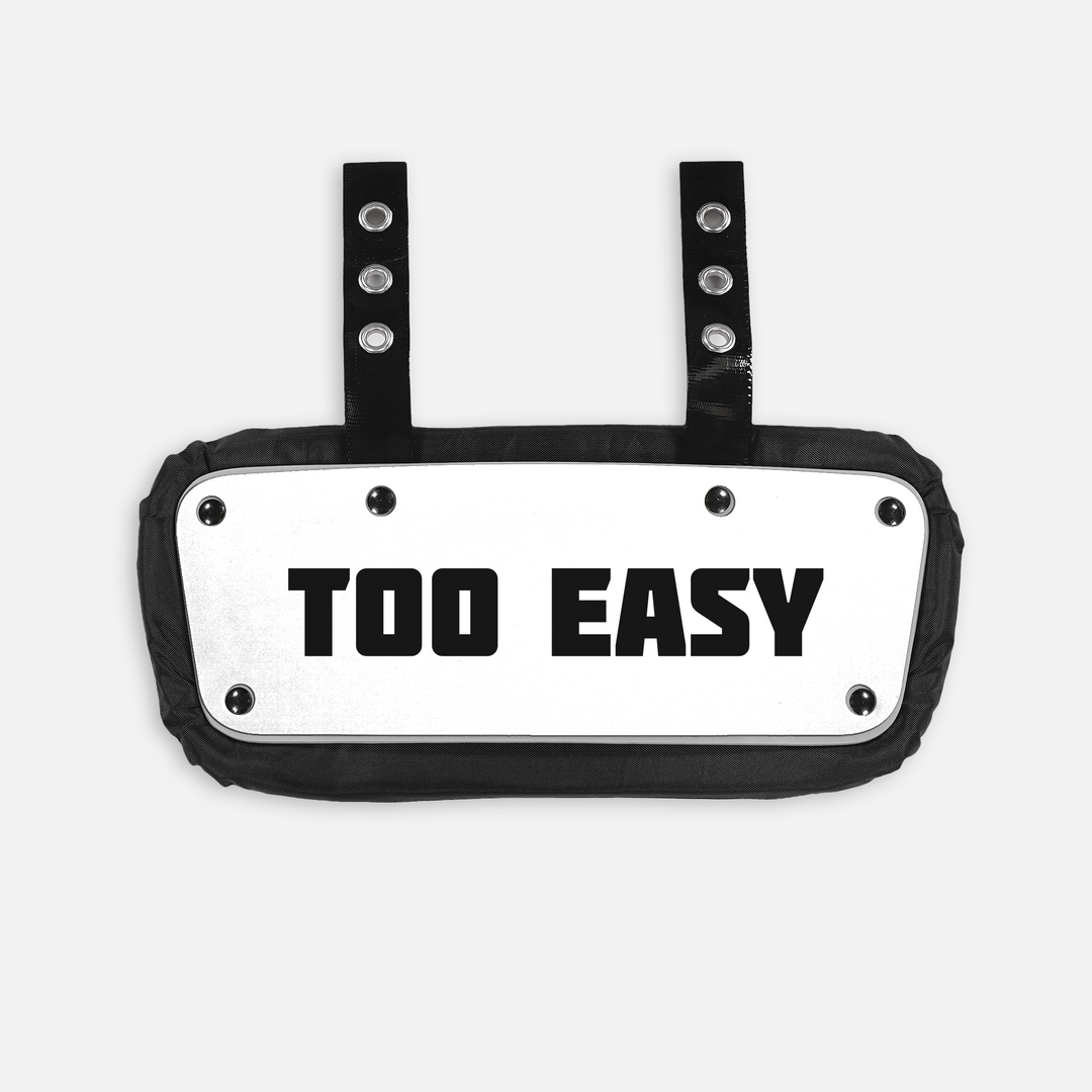 Too easy Sticker for Backplate