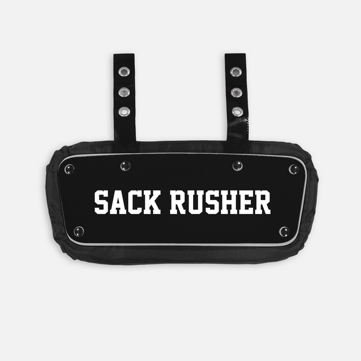 Sack Rusher Sticker for Backplate