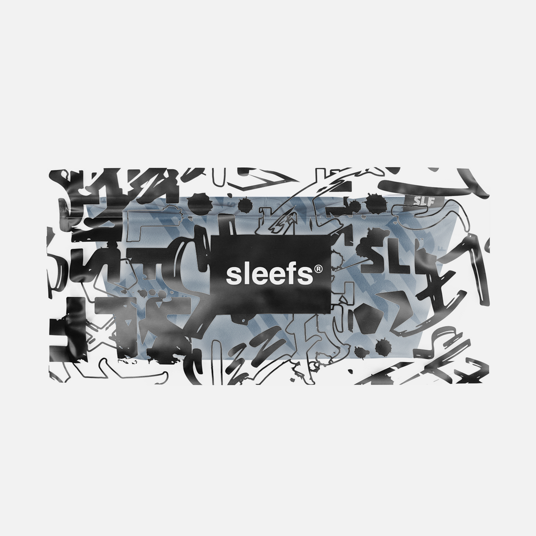 Rip Pattern Steel Blue Headband