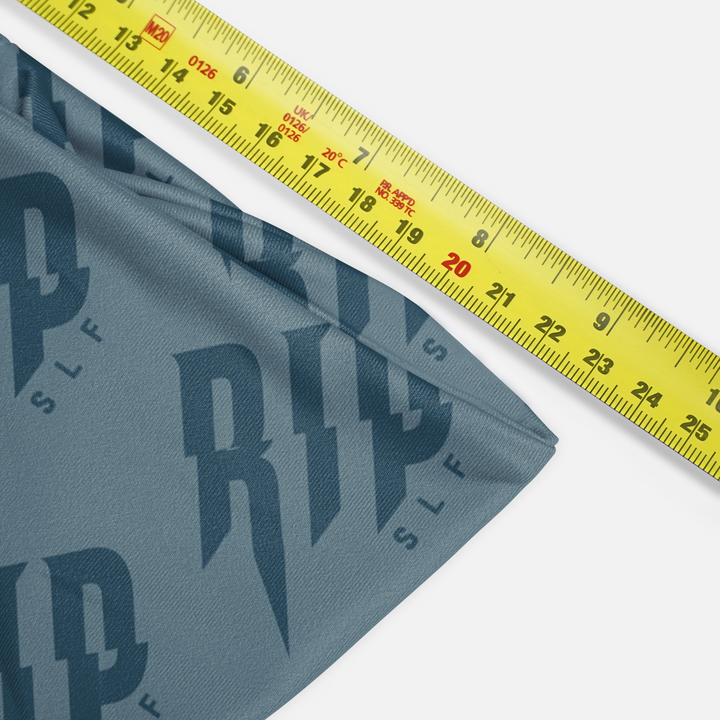 Rip Pattern Steel Blue Headband