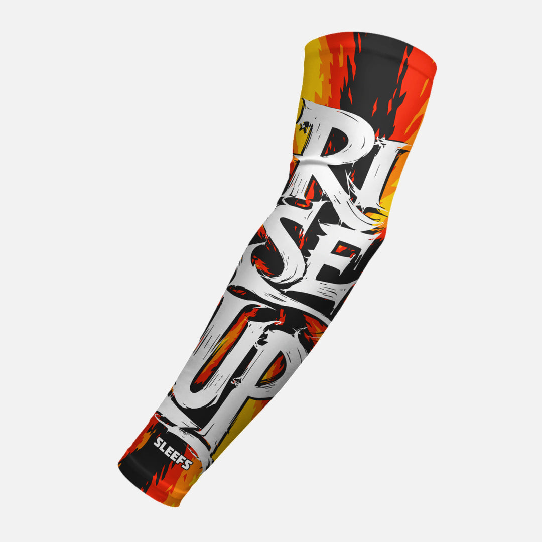Rise Up Brush Script Arm Sleeve