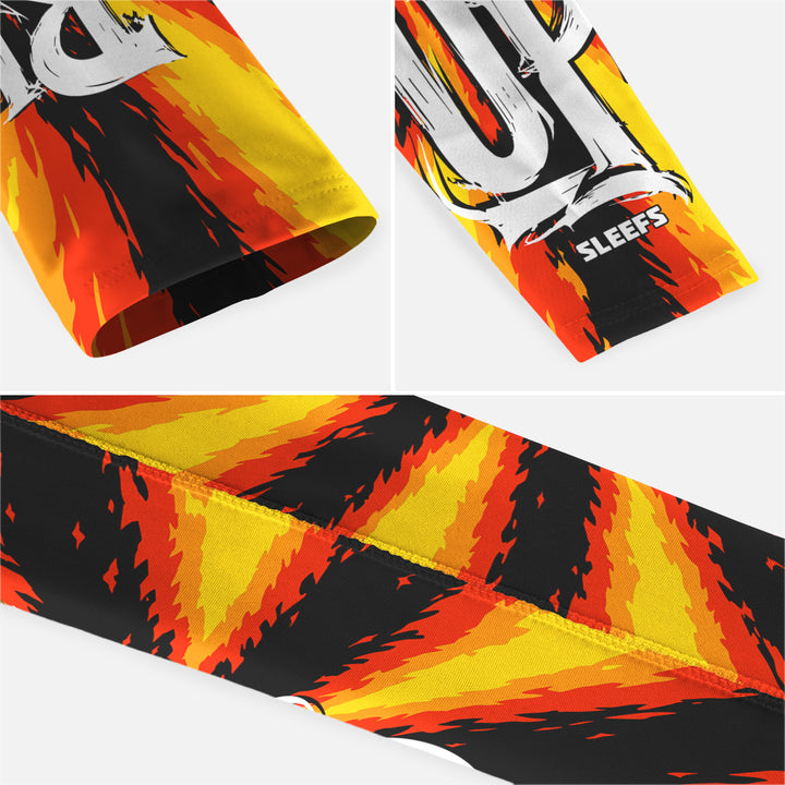 Rise Up Brush Script Kids Arm Sleeve