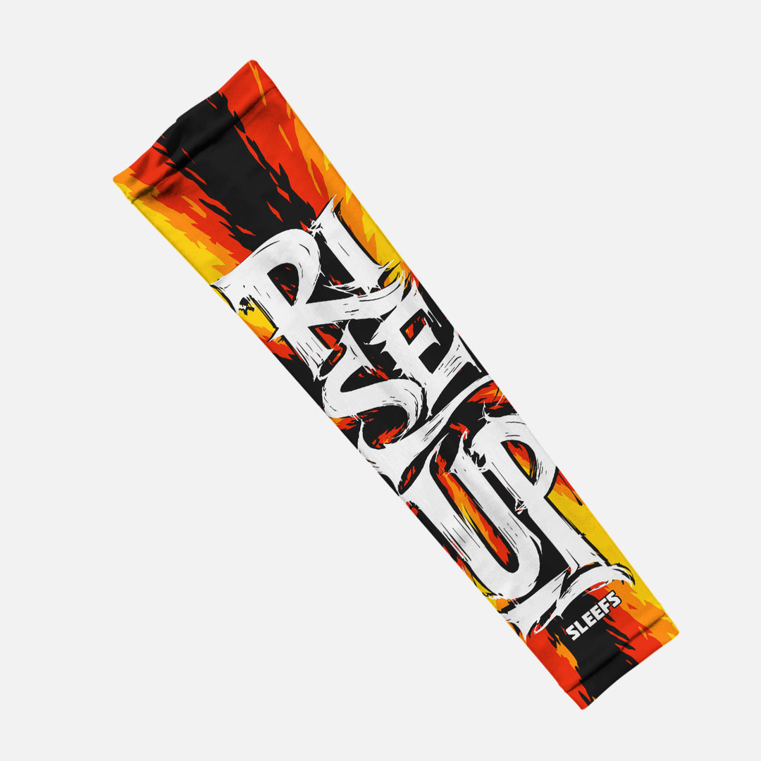 Rise Up Brush Script Kids Arm Sleeve