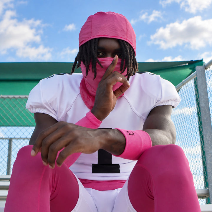 Rose Pink Loose-fitting Shiesty Mask