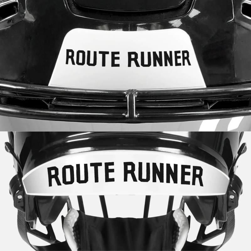 Route Runner Riddell Speedflex Front and Back Bumper Sticker Kit