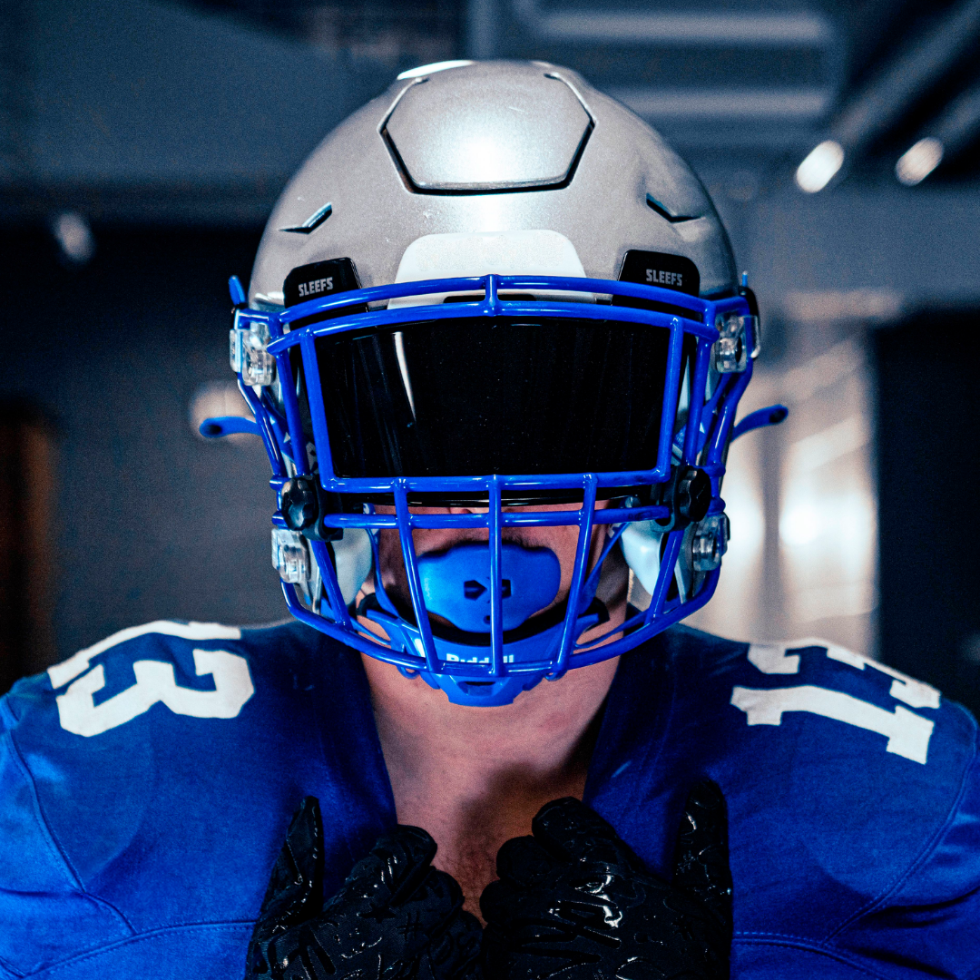 Hue Royal Blue Football Mouthguard
