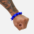 Royal Blue Spiked Silicone Wristband