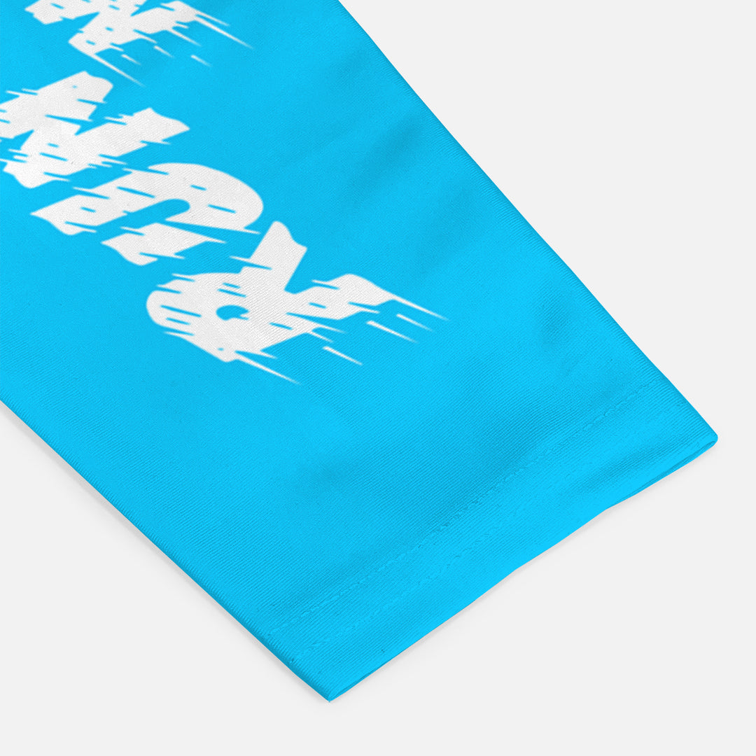 Run Mode Blue Running Sleeves - Pair