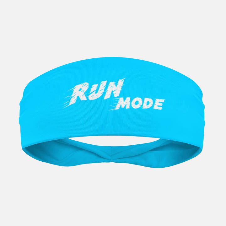 Run Mode Blue Headband