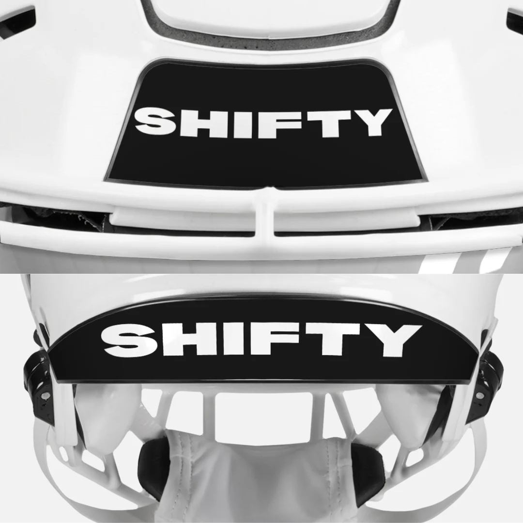 Shifty Riddell Speedflex Front and Back Bumper Sticker Kit