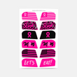 Stickers for Helmet Visor Tabs Collection 