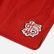 SLF Baseball Patch Red Shorts - 5"