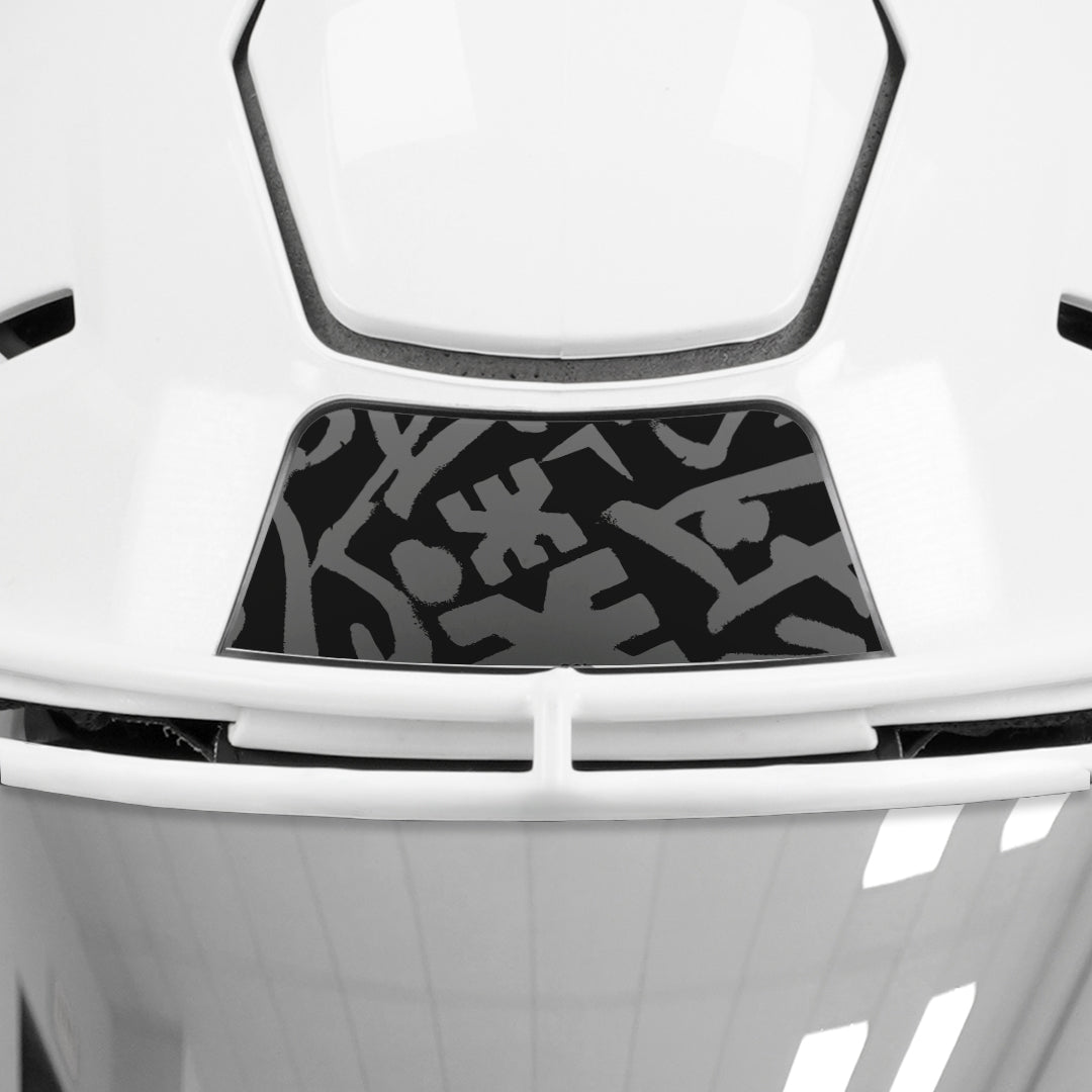 SLF Graffiti Tactical Riddell Speedflex Front and Back Bumper Sticker Kit