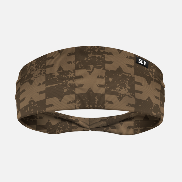 SLF Logo Pattern Brown Headband