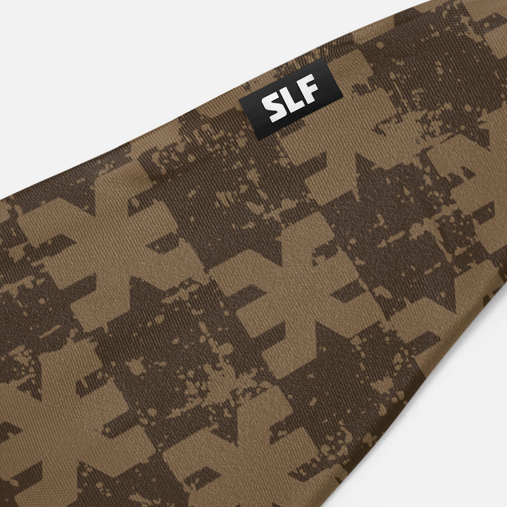 SLF Logo Pattern Brown Headband