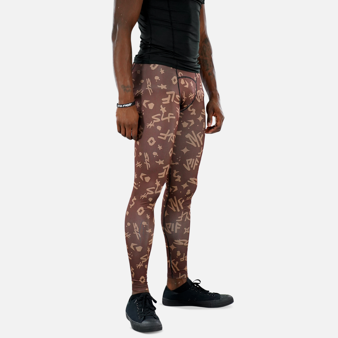 SLF Milan Pattern Tights for Men