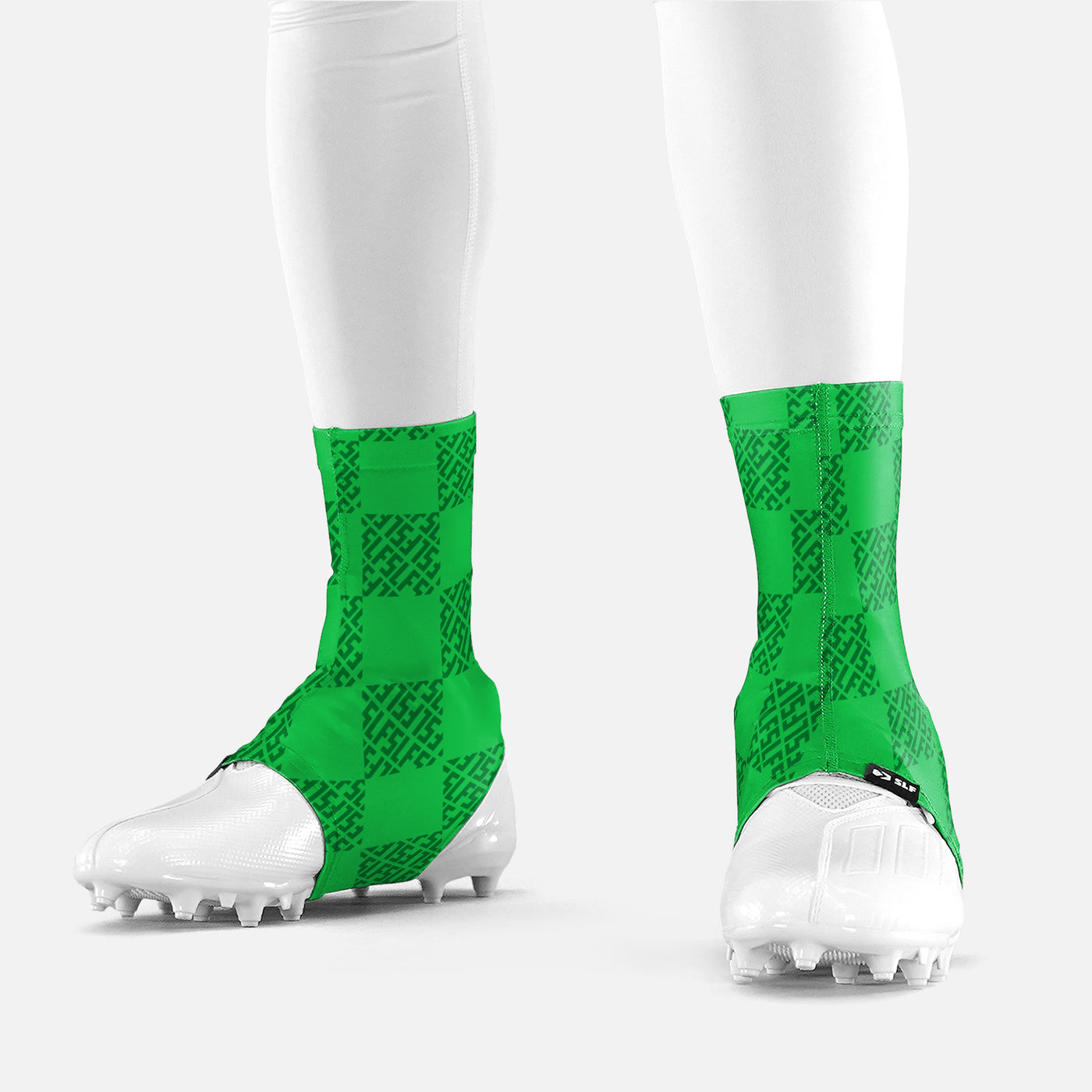 SLF Green Milan Spats / Cleat Covers