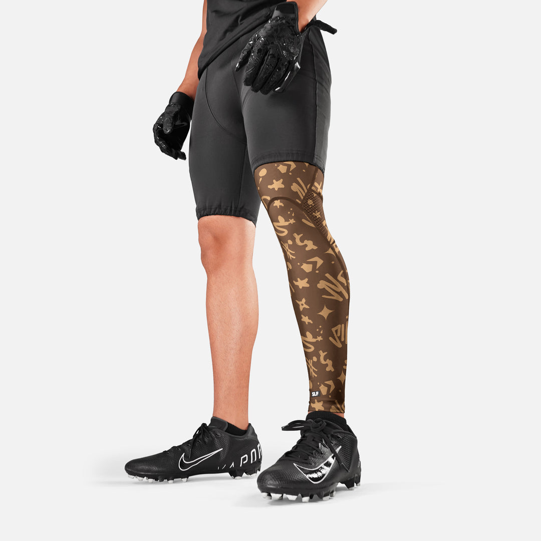 SLF Milan Pattern Pro Leg Sleeve