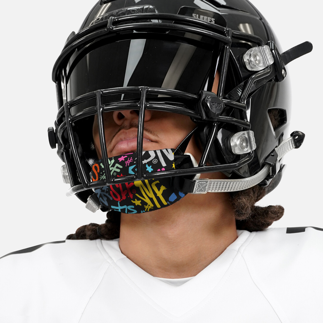 SLF Vivid Pattern Chin Strap Cover